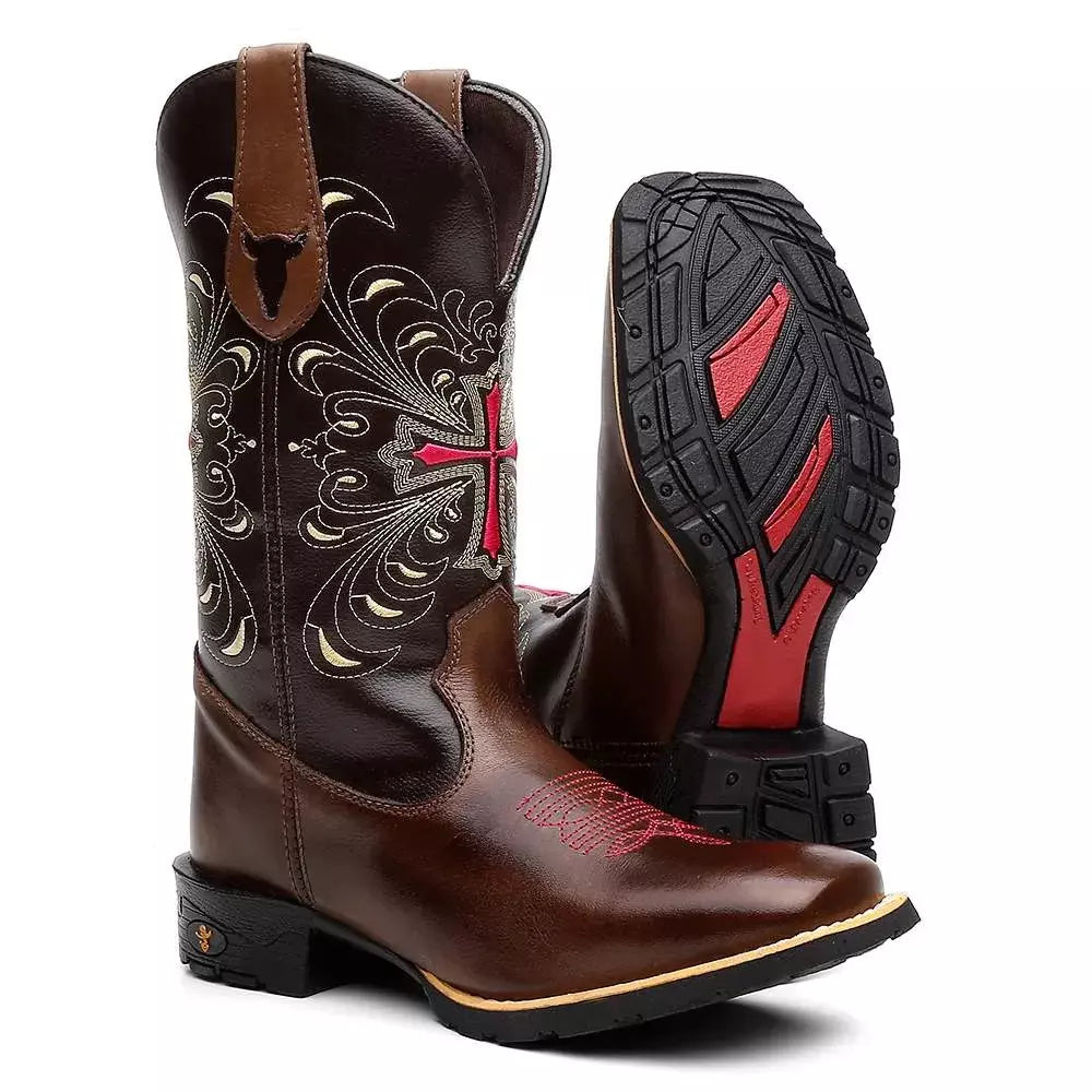 Bota Texana Feminina "Las Cruzadas" - Esporatto