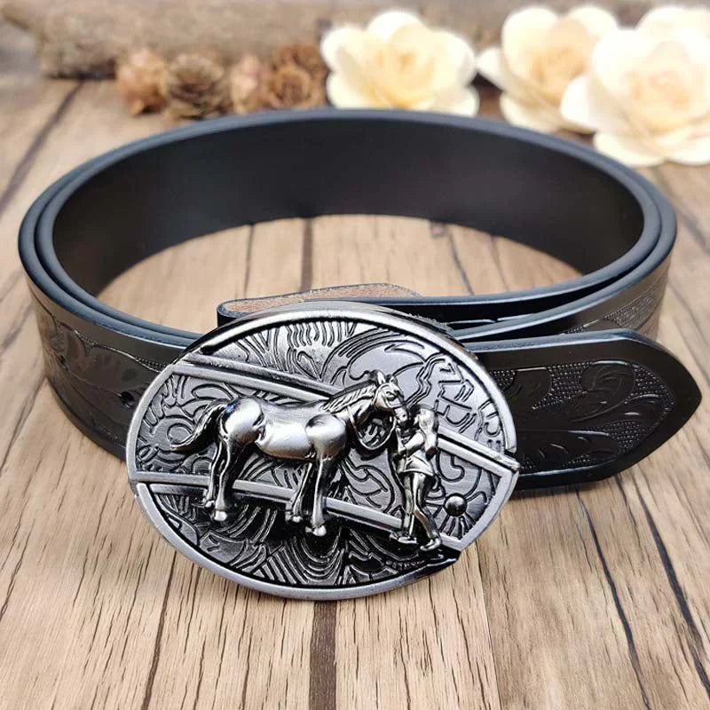 Fivela Cowgirl com Canivete Secreto - Esporatto